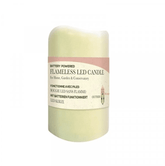 Smart Garden Candles Smart Garden Flameless pillar Candle, 4 Pack